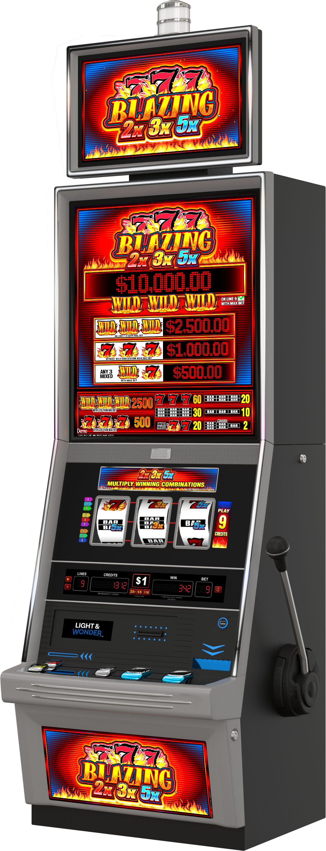 Blazing 777 2x3x5 Cabinet